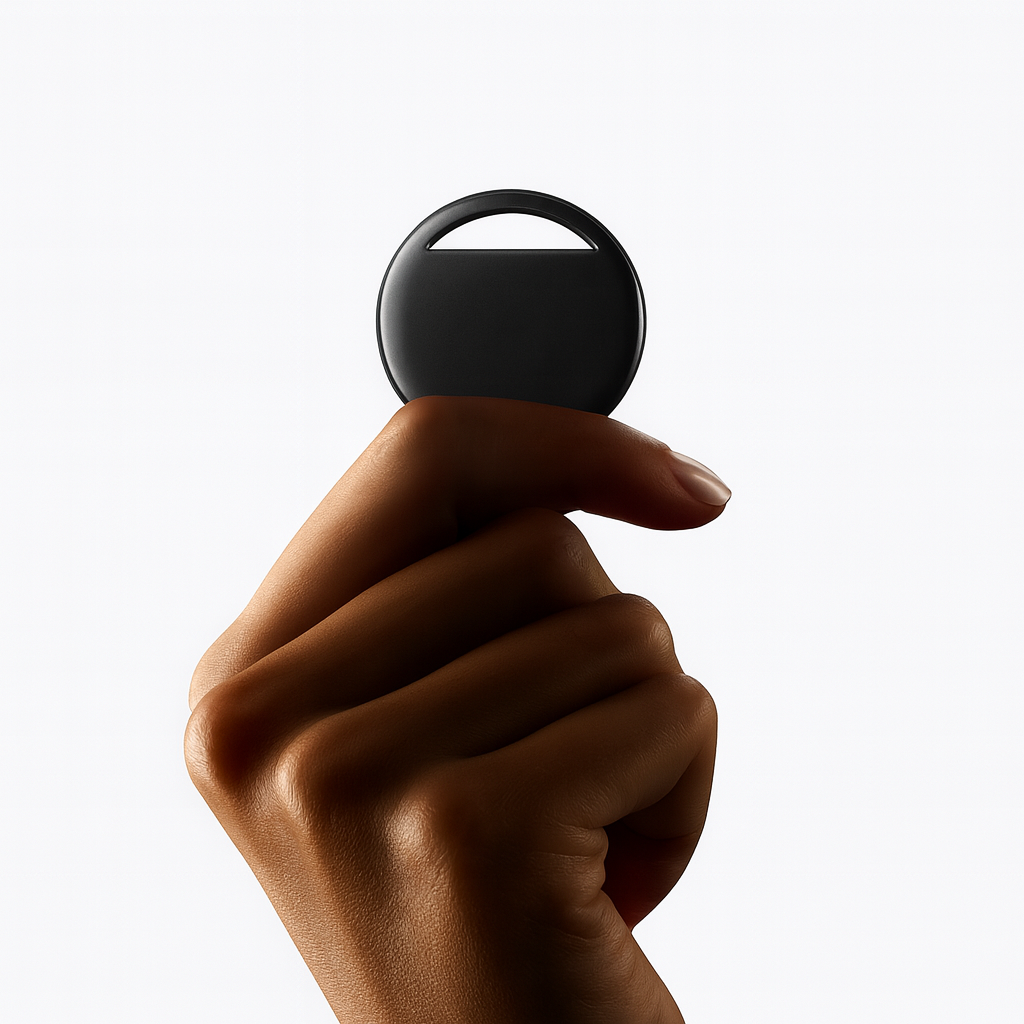 ookzie Airtag 4 Pack : Smart Bluetooth Tracker Works with Apple Find My (iOS Only)